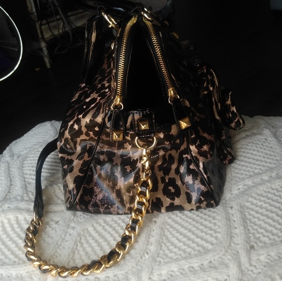 Betsey Johnson Leopard Print Handbag - Picture 6 of 8